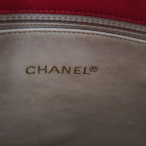 CHANEL Satin Lambskin Chain Shoulder Bag Quilted Ball Charm Gold Hardware - Picture 14 of 16